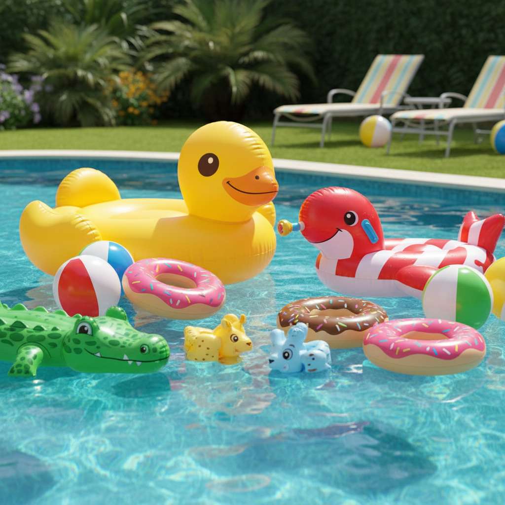 Set de juguetes inflables para niños