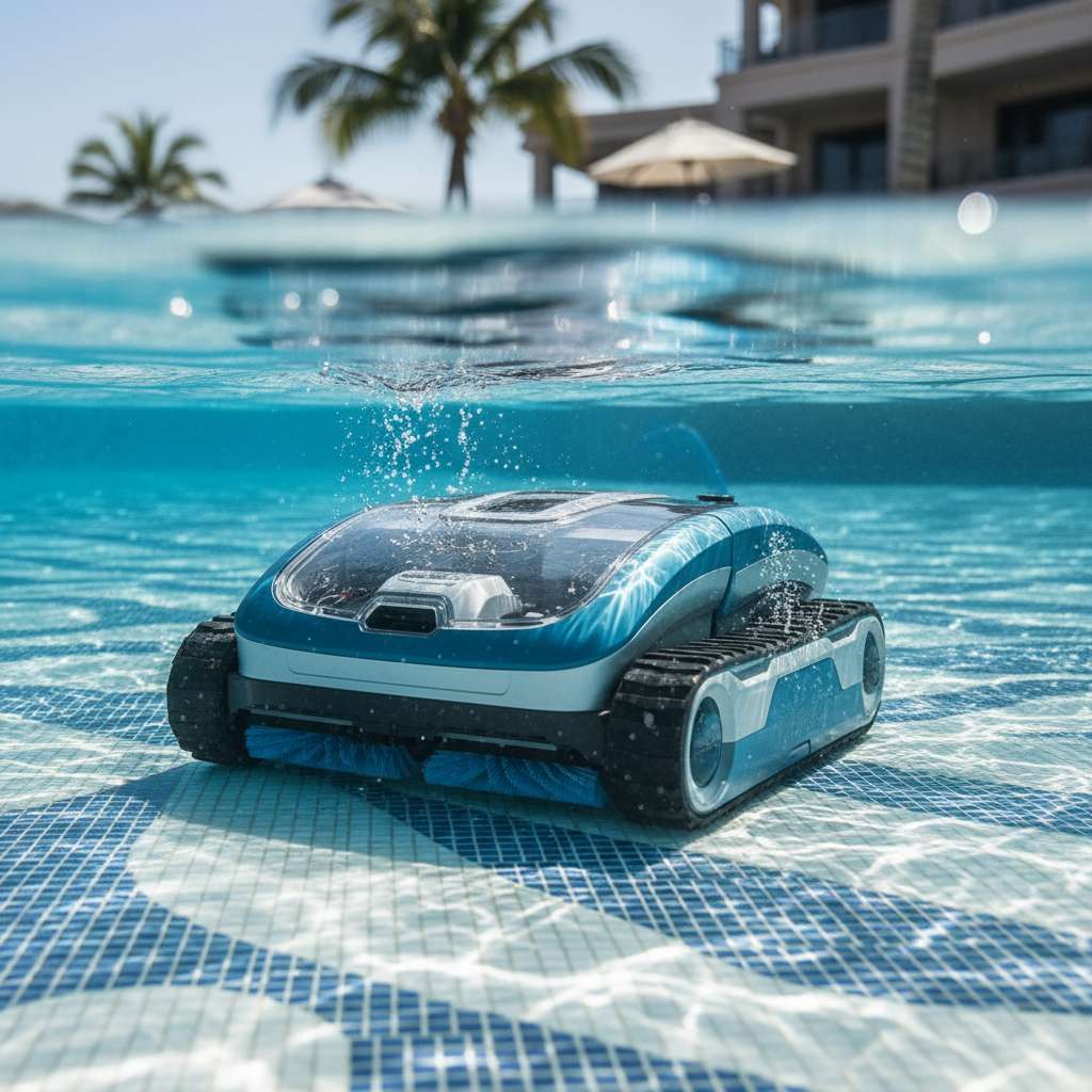 Robot limpiador automático destacado